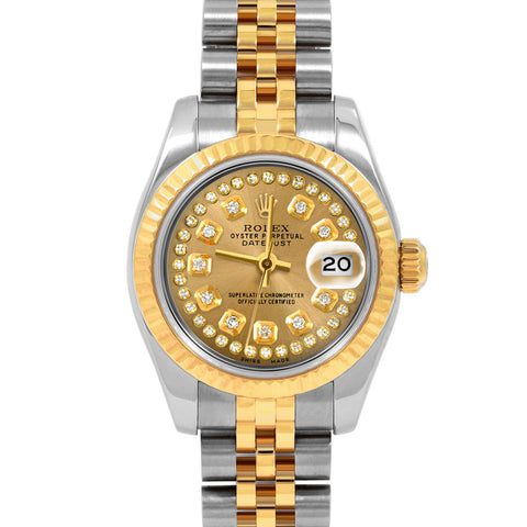 Rolex Datejust 26mm | 179173-CHM-STRD-FLT-JBL