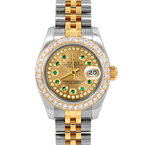 Rolex Datejust 26mm | 179173-CHM-STRE-BDS-JBL