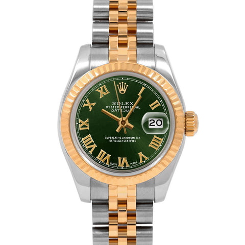 Rolex Datejust 26mm | 179173-GRN-ROM-FLT-JBL
