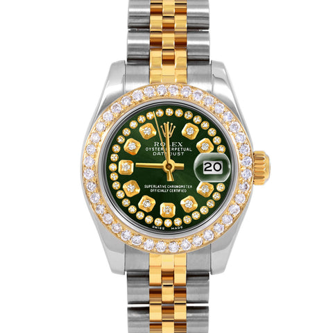 Rolex Datejust 26mm | 179173-GRN-STRD-BDS-JBL