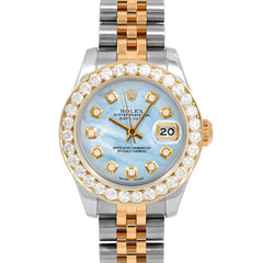 Rolex Datejust 26mm | 179173-LBMOP-DIA-AM-2CT-JBL