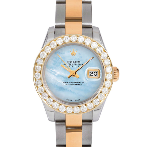 Rolex Datejust 26mm | 179173-LBMOP-NOHM-2CT-OYS