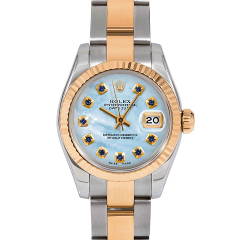 Rolex Datejust 26mm | 179173-LBMOP-SPH-AM-FLT-OYS
