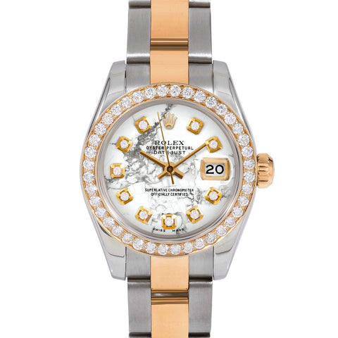 Rolex Datejust 26mm | 179173-MRB-DIA-AM-BDS-OYS