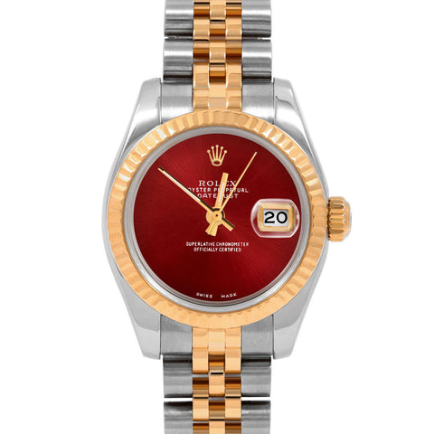 Rolex Datejust 26mm | 179173-RED-NOHM-FLT-JBL