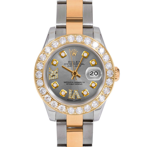 Rolex Datejust 26mm | 179173-SLT-8DR69-2CT-OYS