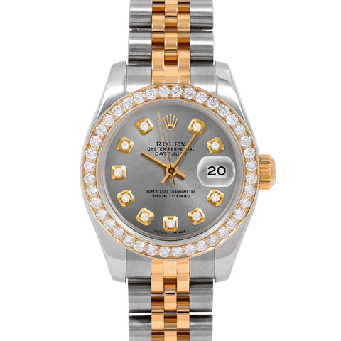 Rolex Datejust 26mm | 179173-SLT-DIA-AM-BDS-JBL