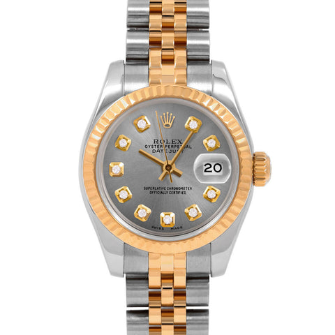 Rolex Datejust 26mm | 179173-SLT-DIA-AM-FLT-JBL