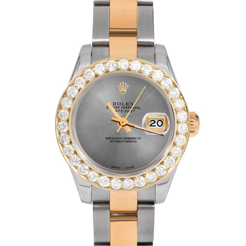 Rolex Datejust 26mm | 179173-SLT-NOHM-2CT-OYS