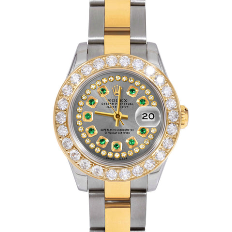 Rolex Datejust 26mm | 179173-SLT-STRE-2CT-OYS
