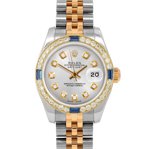 Rolex Datejust 26mm | 179173-SLV-DIA-AM-4SPH-JBL