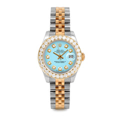 Rolex Datejust 26mm | 179173-TRQ-DIA-AM-2CT-JBL