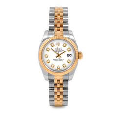 Rolex Datejust 26mm | 179173-WHT-DIA-AM-FLT-JBL