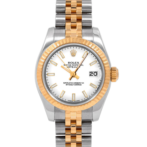 Rolex Datejust 26mm | 179173-WHT-STK-FLT-JBL