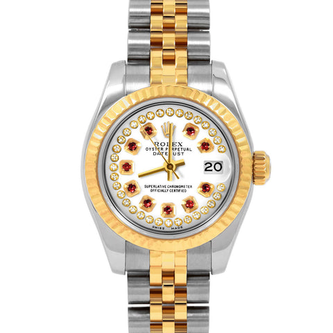 Rolex Datejust 26mm | 179173-WHT-STRR-FLT-JBL