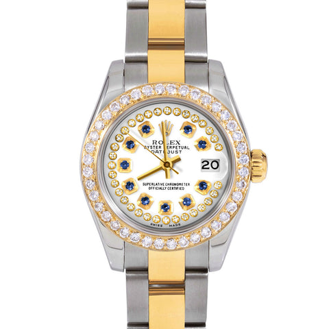 Rolex Datejust 26mm | 179173-WHT-STRS-BDS-OYS