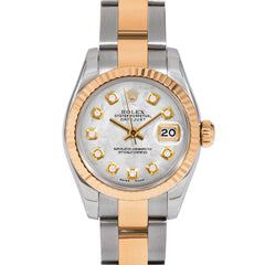 Rolex Datejust 26mm | 179173-WMOP-DIA-AM-FLT-OYS
