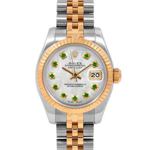 Rolex Datejust 26mm | 179173-WMOP-EMD-AM-FLT-JBL