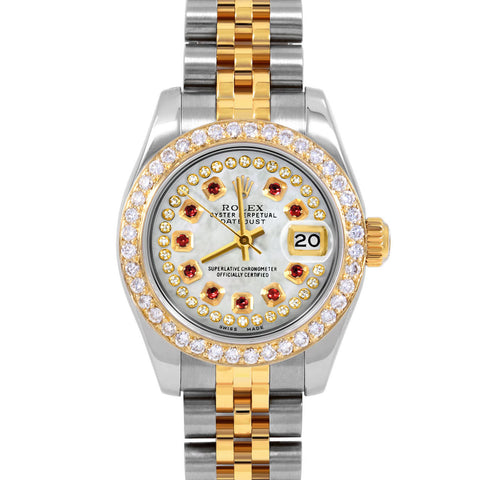 Rolex Datejust 26mm | 179173-WMOP-STRR-BDS-JBL