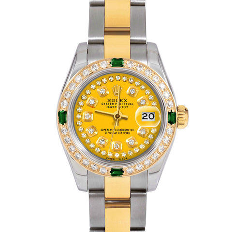 Rolex Datejust 26mm | 179173-YLW-STRD-4EMD-OYS