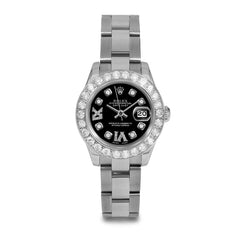 Rolex Datejust 26mm | 179174-BLK-8DR69-2CT-OYS