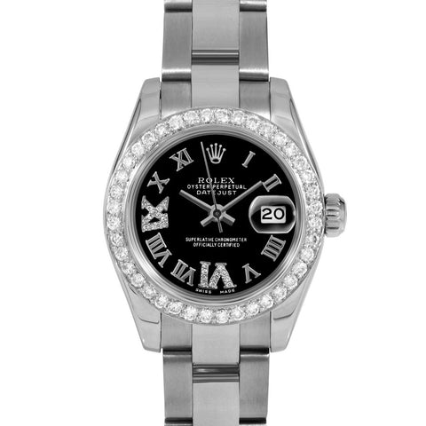 Rolex Datejust 26mm | 179174-BLK-RDR69-BDS-OYS