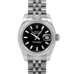 Rolex Datejust 26mm | 179174-BLK-STK-FLT-JBL