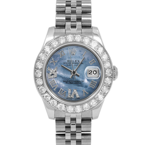 Rolex Datejust 26mm | 179174-BLMOP-RDR69-2CT-JBL