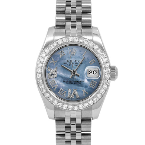 Rolex Datejust 26mm | 179174-BLMOP-RDR69-BDS-JBL