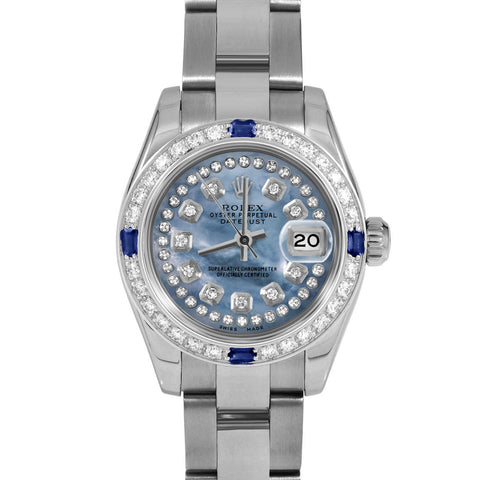 Rolex Datejust 26mm | 179174-BLMOP-STRD-4SPH-OYS