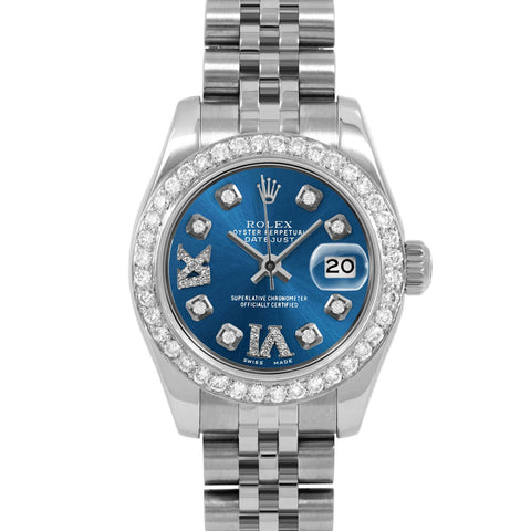 Rolex Datejust 26mm | 179174-BLU-8DR69-BDS-JBL