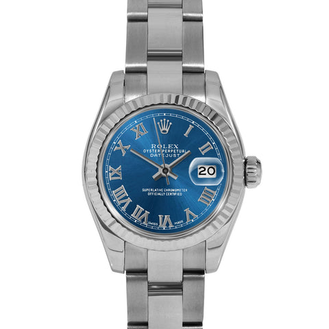 Rolex Datejust 26mm | 179174-BLU-ROM-FLT-OYS