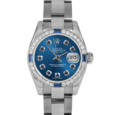 Rolex Datejust 26mm | 179174-BLU-SPH-AM-4SPH-OYS