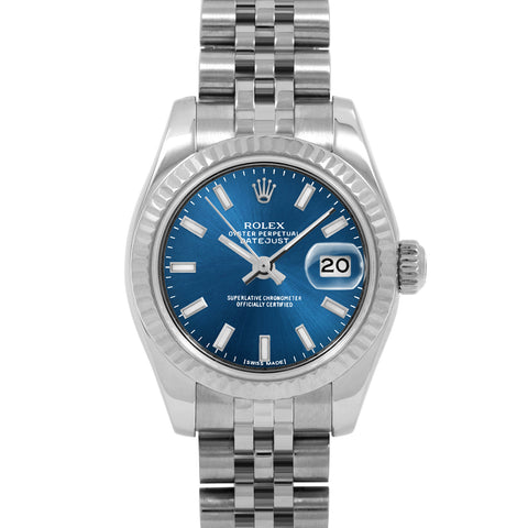 Rolex Datejust 26mm | 179174-BLU-STK-FLT-JBL