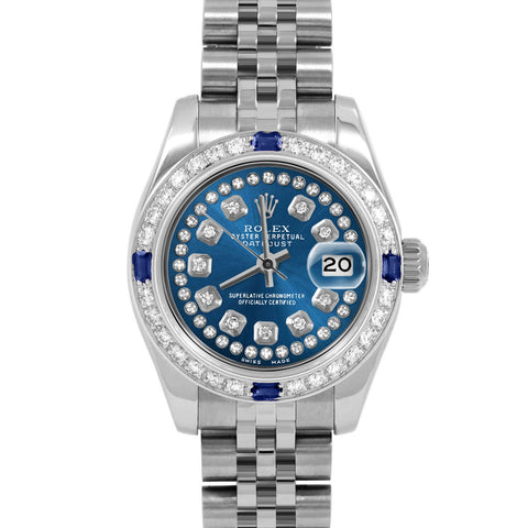 Rolex Datejust 26mm | 179174-BLU-STRD-4SPH-JBL