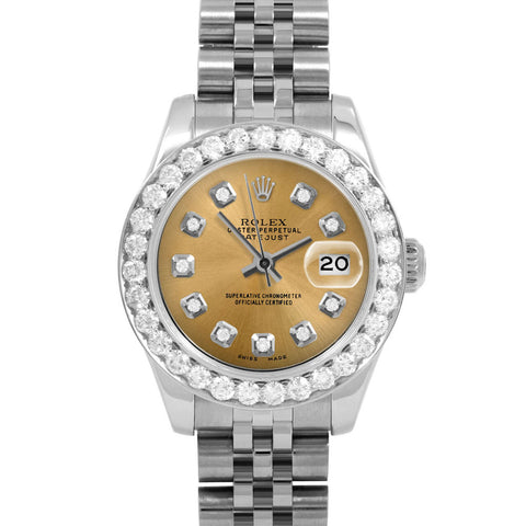 Rolex Datejust 26mm | 179174-CHM-DIA-AM-2CT-JBL