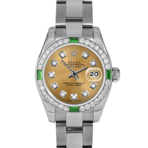 Rolex Datejust 26mm | 179174-CHM-DIA-AM-4EMD-OYS