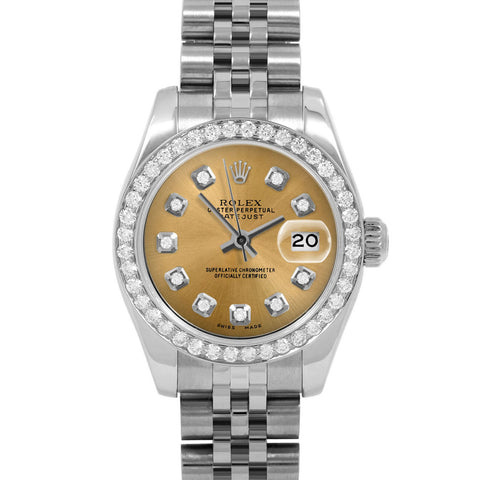 Rolex Datejust 26mm | 179174-CHM-DIA-AM-BDS-JBL