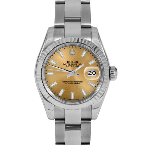 Rolex Datejust 26mm | 179174-CHM-STK-FLT-OYS