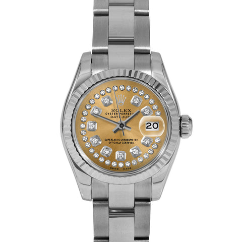 Rolex Datejust 26mm | 179174-CHM-STRD-FLT-OYS