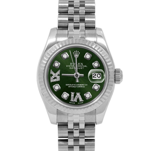 Rolex Datejust 26mm | 179174-GRN-8DR69-FLT-JBL