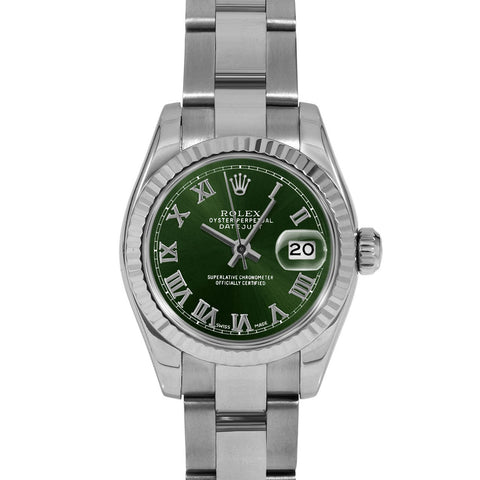 Rolex Datejust 26mm | 179174-GRN-ROM-FLT-OYS