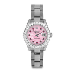Rolex Datejust 26mm | 179174-PMOP-RBY-AM-2CT-OYS