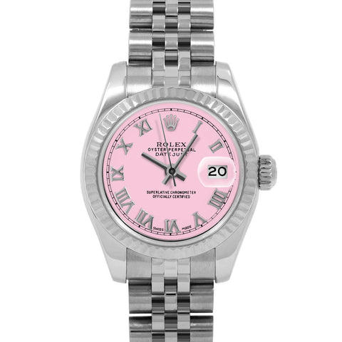 Rolex Datejust 26mm | 179174-PNK-ROM-FLT-JBL