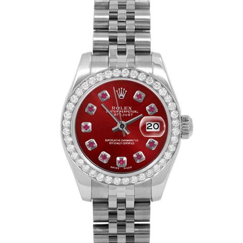 Rolex Datejust 26mm | 179174-RED-RBY-AM-BDS-JBL