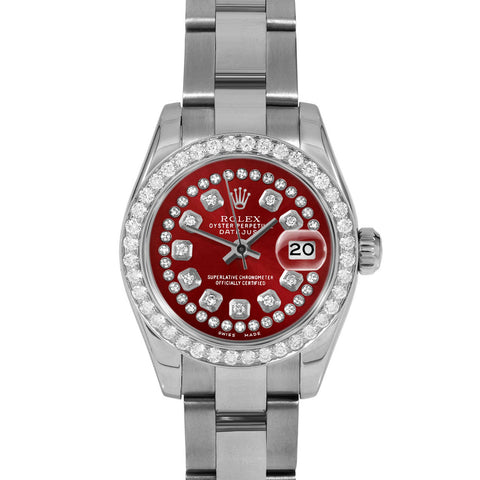 Rolex Datejust 26mm | 179174-RED-STRD-BDS-OYS