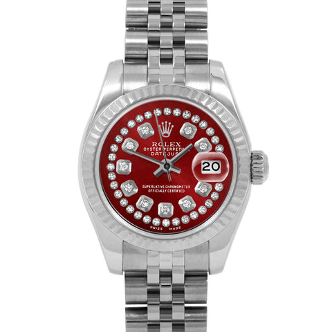 Rolex Datejust 26mm | 179174-RED-STRD-FLT-JBL