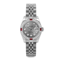 Rolex Datejust 26mm | 179174-SLT-DIA-AM-4RBY-JBL