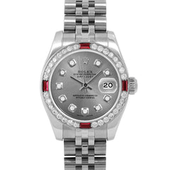 Rolex Datejust 26mm | 179174-SLT-DIA-AM-4RBY-JBL