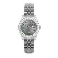 Rolex Datejust 26mm | 179174-SLT-EMD-AM-2CT-JBL